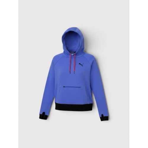 Puma Γυναικείο Hoodie Μπλε με Κόκκινα Κορδόνια / Pre-Owned